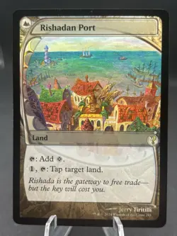 Rishadan Port (Future Sight) NM Foil Mystery Booster 2 MtG #241 - Image 1