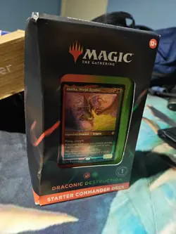 Magic: The Gathering Starter Commander Deck - Draconic Destruction (Red-Green) - Image 2