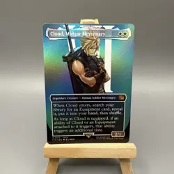 Cloud, Midgar Mercenary (Borderless) Final Fantasy Foil - Image 1