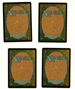 Set Of 4 Snow Covered Swamp 252 Full Art Modern Horizons MTG Playset - Image 2