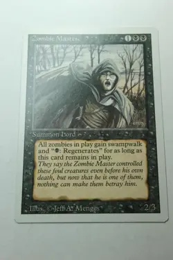 MTG Zombie Master x1- -Revised Edition-Lightly Played - Image 1