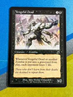 Magic the Gathering MTG Scourge VENGEFUL DEAD - Image 1