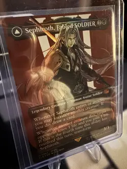 Sephiroth, Fabled SOLDIER (0382) (Borderless) Final Fantasy Foil - Image 2