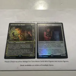 Magic MTG Duskmourn DSK Reluctant Role Model (x2: 1 Showcase, 1 Foil) - Image 1