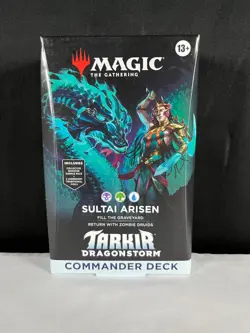 Magic The Gathering Tarkir Dragonstorm Sutai Arisen Commander Deck Age 13+ - Image 1