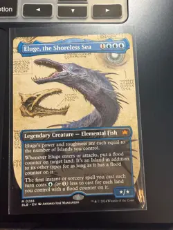 Eluge, the Shoreless Sea: Bloomburrow, BORDERLESS, Non-Foil - Image 1