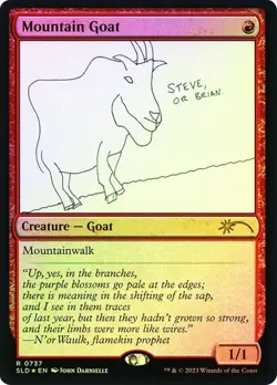 🌋 Secret Lair - Featuring: the Mountain Goats - FOIL Victor Adame Minguez - MTG - Image 4