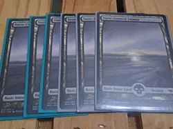 (6×) MTG Snow-Covered Swamp Modern Horizons 252/254 Regular Land (6 Copies) - Image 1
