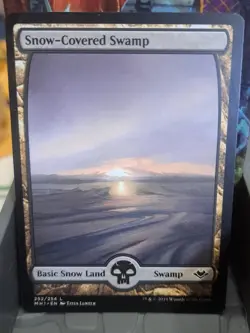(6×) MTG Snow-Covered Swamp Modern Horizons 252/254 Regular Land (6 Copies) - Image 2