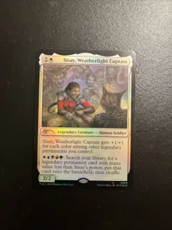 Sisay Weatherlight Captain Secret Lair Drop Foil Near Mint - Image 2