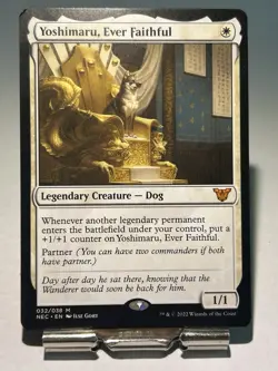 Magic: The Gathering Yoshimaru, Ever Faithful NEC 032 ENGLISH NM - Image 1