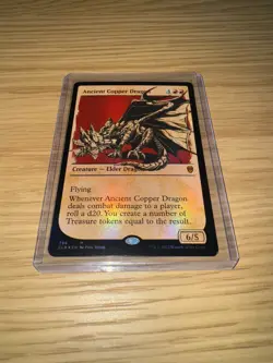 Ancient Copper Dragon (Showcase) Foil - Battle for Baldur's Gate (CLB) - Image 2
