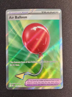 Pokemon Air Balloon 166/132 Ultra Rare Holo Mega Evolution - Image 1