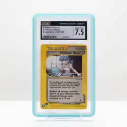 Pokemon Pokemon Nurse Non-holo #145 Expedition 2002 - CGC 7.5 - Image 1