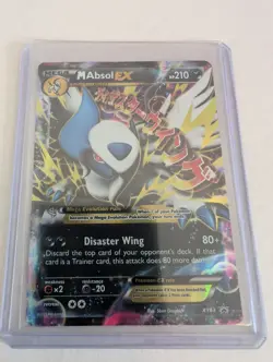 Pokemon TCG M Absol-EX XY Black Star Promos XY63 Holo Promo - Image 1