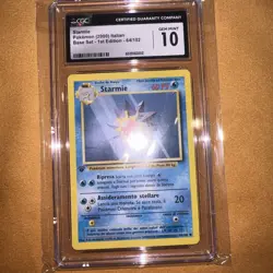 CGC 10 Gem Mint - Starmie 1st Edition (Italian) 64/102 - Base Set Pokemon - Image 2