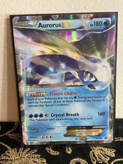 Aurorus EX Holo Black Star Promo #XY102 - 2016 Pokemon XY Series LP - Image 1