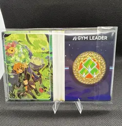 Pokemon Eif Origin 3.0 Gym Badge Grass Type Case Hit 22/38 Non-TCG - Image 1