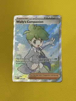 Wally's Compassion 176/132 Full Art Ultra Rare - Pokemon TCG: Mega Evolution NM - Image 1