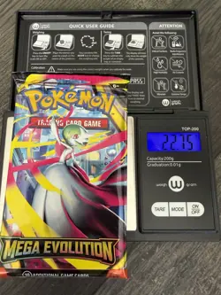 Heavy 22.75! Pokemon TCG Mega Evolutions Base Pack Sealed! SIRU Demi-God PackU! - Image 1