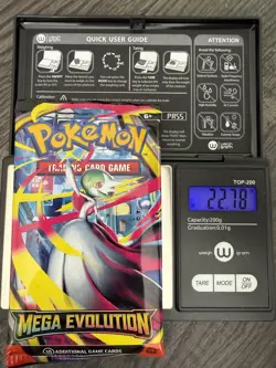 Heavy 22.78U Pokemon TCG Mega Evolutions Base Pack Sealed! SIRU Demi-God PackU! - Image 1
