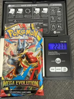 Heavy 22.77! Pokemon TCG Mega Evolutions Base Pack Sealed! SIRU Demi-God PackU! - Image 1