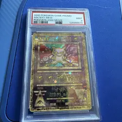 Ancient Mew Movie Game Promo FA Holo Pokemon TCG 2000 PSA 9 - Image 1