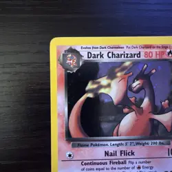 Pokemon TCG Dark Charizard Team Rocket 4/82 Holo Holo Rare Unlimited LP - Image 2