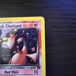 Pokemon TCG Dark Charizard Team Rocket 4/82 Holo Holo Rare Unlimited LP - Image 3