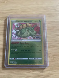 Radiant Venusaur 004/078 - Pokemon Go - Pokemon GO TCG - Mint - Image 1