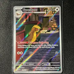 Pokemon Mega Evolution Gumshoos 153/132 Illustration Rare IR NM Full Art - Image 1