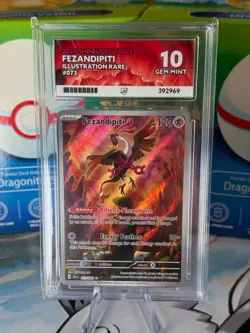Pokemon Shrouded Fable SV6.5 Fezandipiti 073/064 IR Illustration Rare ACE 10 - Image 1