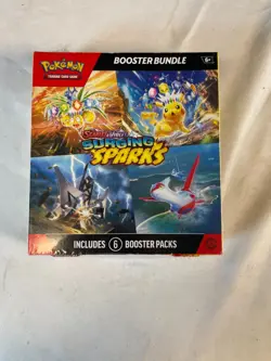 Pokemon TCG Scarlet & Violet Surging Sparks Booster Bundle Box 6 Packs - Image 1