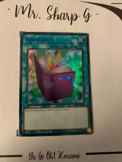 TOON-WELT - 1. AUFLAGE LDS1-DE068 DEUTSCH Yu Gi Oh! CARD ULTRA BLUE RARE HOLO - Image 3