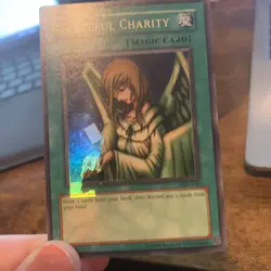 Graceful Charity SDP-040 Yugioh Starter Deck: Pegasus Super Rare NM LP - Image 1