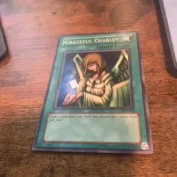 Graceful Charity SDP-040 Yugioh Starter Deck: Pegasus Super Rare NM LP - Image 2