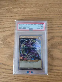 2021 Yu-Gi-Oh! PSA 10 Dark Magician Secret Rare Rush Duel Gold Rush Pack JP - Image 1