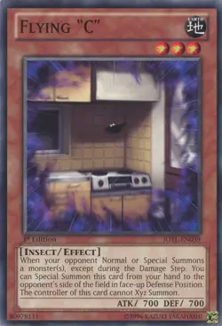 Yugioh Flying "C" JOTL-EN039 1st Edition Common NM - Image 1