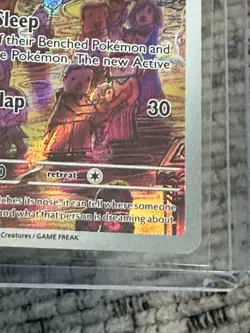 Pokemon Scarlet & Violet 2023 Drowzee 210/198 Illustration Rare IR Card - Image 5