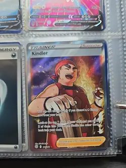 Pokemon TCG Trainer Kindler Full Art Supporter Card 170/172 - Image 1