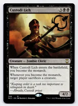 Custodi Lich [244] NCC Rare Non-Foil [MTG Card English] - Image 1