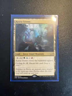 Ketria Triome Ikoria: Lair of Behemoths Regular Card NM Condition - Image 1