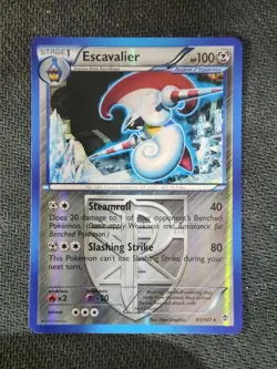 ESCAVALIER - 61/101 - TEAM PLASMA - PLASMA BLAST - RARE - POKEMON CARD - REVERSE - Image 1