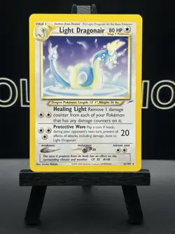 Light Dragonair 22/105 Neo Destiny Rare Pokemon Card - Regular LP - Image 2