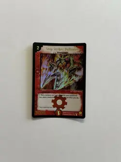 Duel Masters TCG Snip Striker Bullraizer T1/Y2 Tournament Promo Card Foil WOTC - Image 1