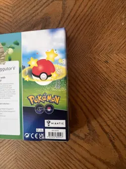 Pokemon GO TCG Trading Card Game: Alolan Exeggutor V Box - 4 Booster Packs 820650870545 - Image 3