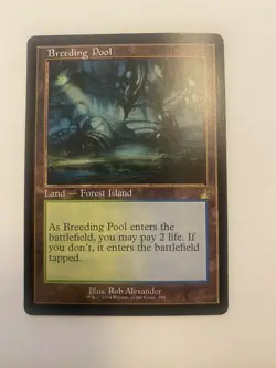 MTG Breeding Pool - Retro Frame, LP, English Ravnica Remastered - 399 - Image 1