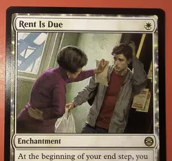 MAGIC,MTG: SPIDER-MAN, RENT IS DUE, 0011, REGULAR, RARE , NM, SPM - Image 2