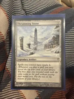 Thrumming Stone Coldsnap MTG LP - Image 1