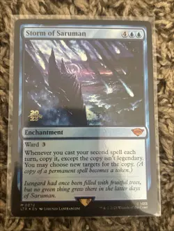 Storm of Saruman -Foil NM MTG Promos: Prerelease Cards - Image 1